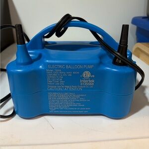 INTERMIX Blue Electric Balloon Pump